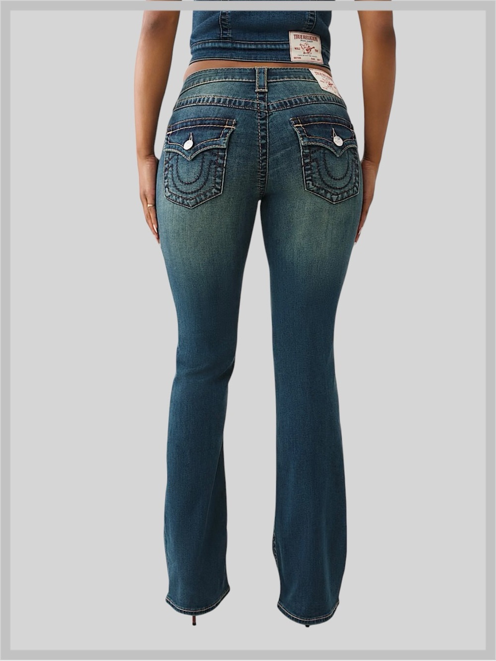 True Religion Becca Mid Rise Bootcut Jean - Picture 15 of 16